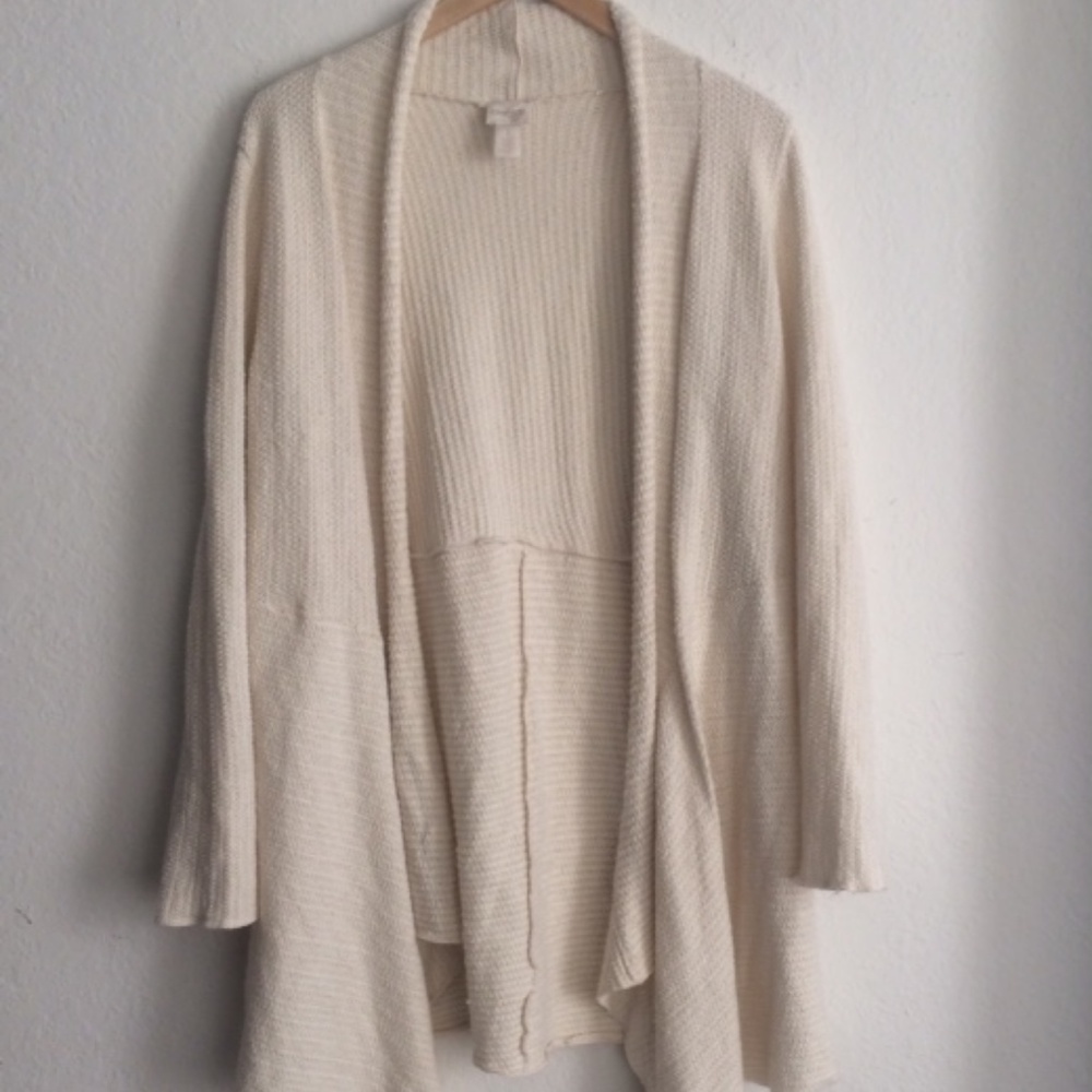 Chico's Long Open Cardigan C1098